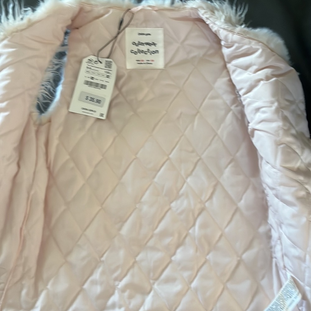 ZARA GIRLS NWT faux fur vest - Picture 6 of 6
